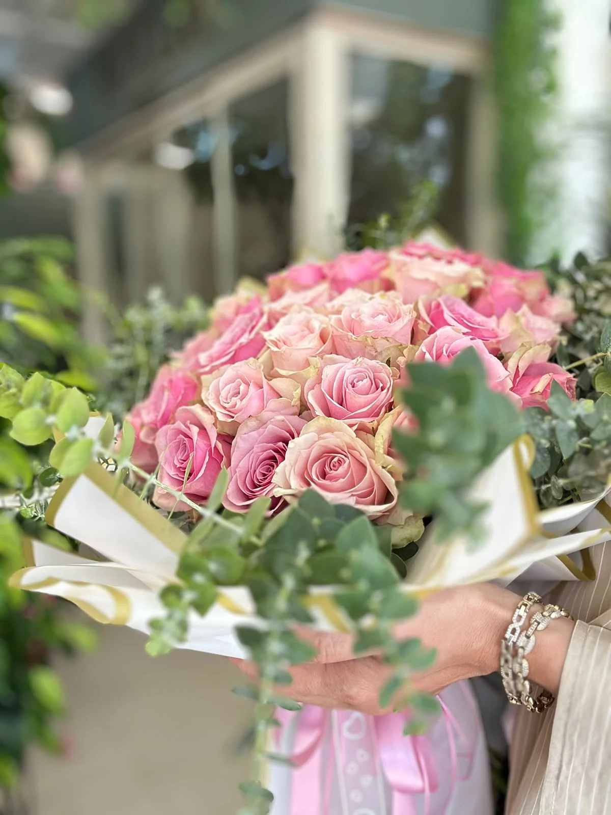 Pembe Gül Buketi