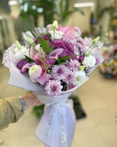 LILYUMLU KARIŞIK BUKET